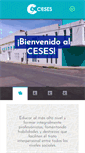 Mobile Screenshot of ceses.edu.mx